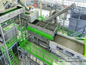 PET瓶清洗生产线：小型半自动生产线，适配中小型PET回收场景