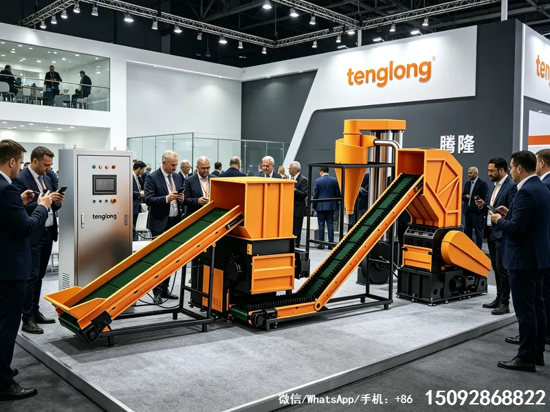 技术革新硬质塑料回收新工艺：TL系列二合一撕碎粉碎机一体化加工优势解析