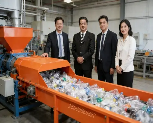 饮料瓶粉碎机印尼实测