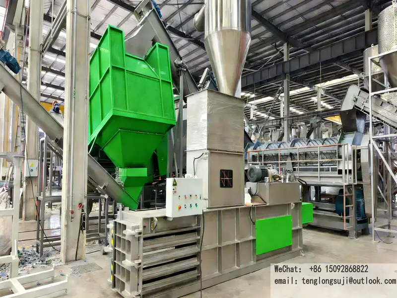 饮料瓶回收设备800型 中型回收专用 产能稳定适配广泛