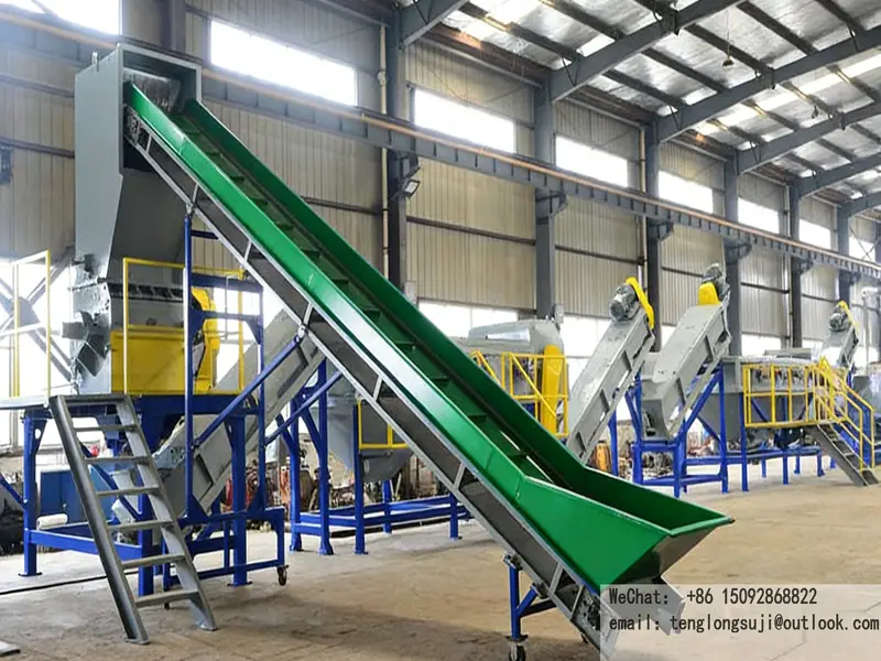 PET瓶清洗生产线800型 中型高效清洗 适配批量PET回收