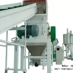 省时省力全自动农地膜回收生产线 高产量废旧农膜地膜破碎清洗造粒一体化设备